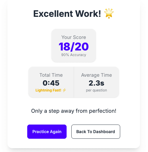 Instant Feedback
